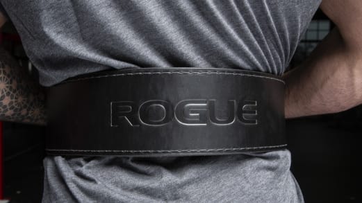 ROGUE BLACK LEVER BELT 13MM - 4&quot; Sサイズ Rogue Black Leather 13mm - 4